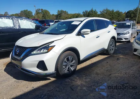 2020 Nissan Murano S Fwd from USA, damaged, VIN 5N1AZ2AJ3LN153939